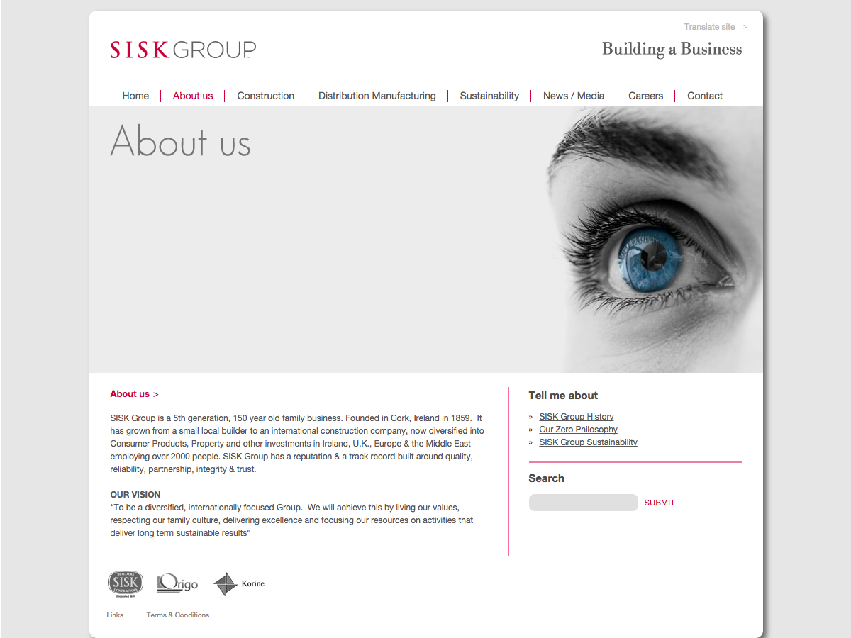 Sisk Group - About us