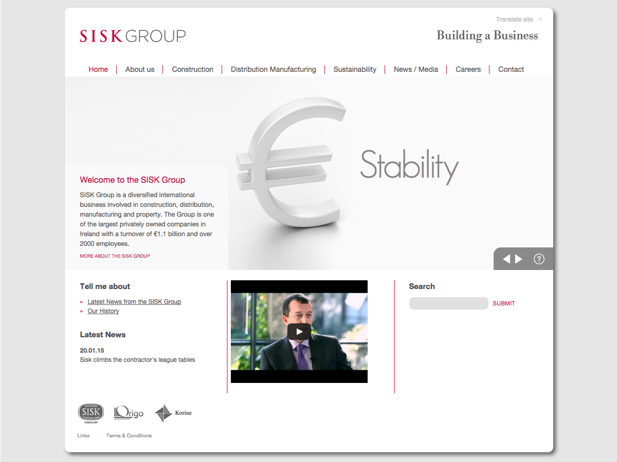 Sisk Group - Home page