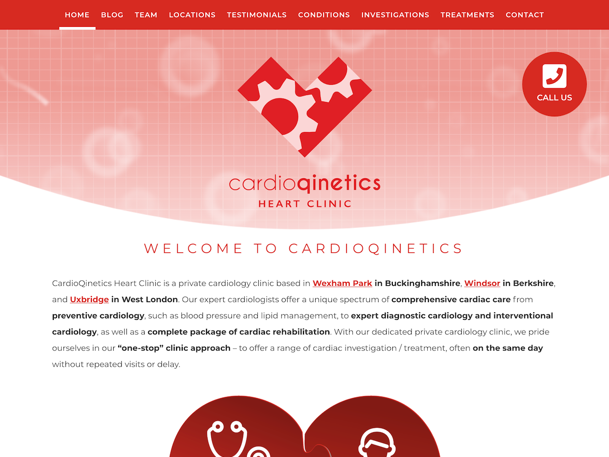 Cardioqinetics home page