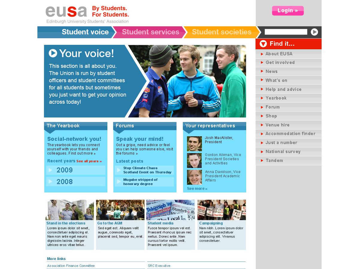 Edinburgh University Students Union - Your Voice