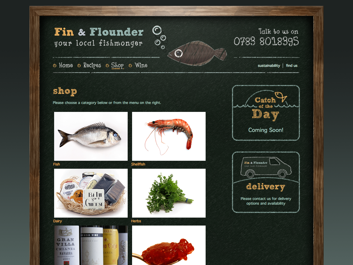 Fin and Flounder - Shop