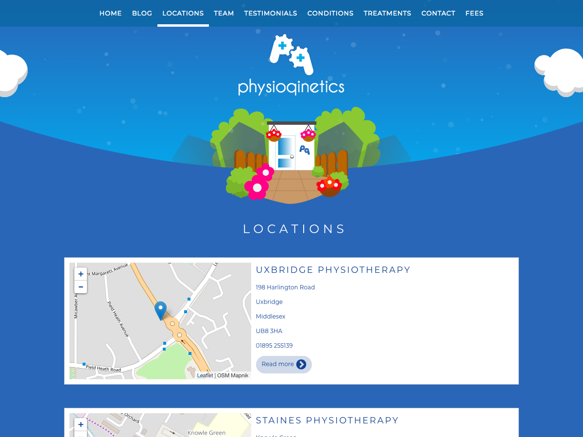 PhysioQinetics Locations