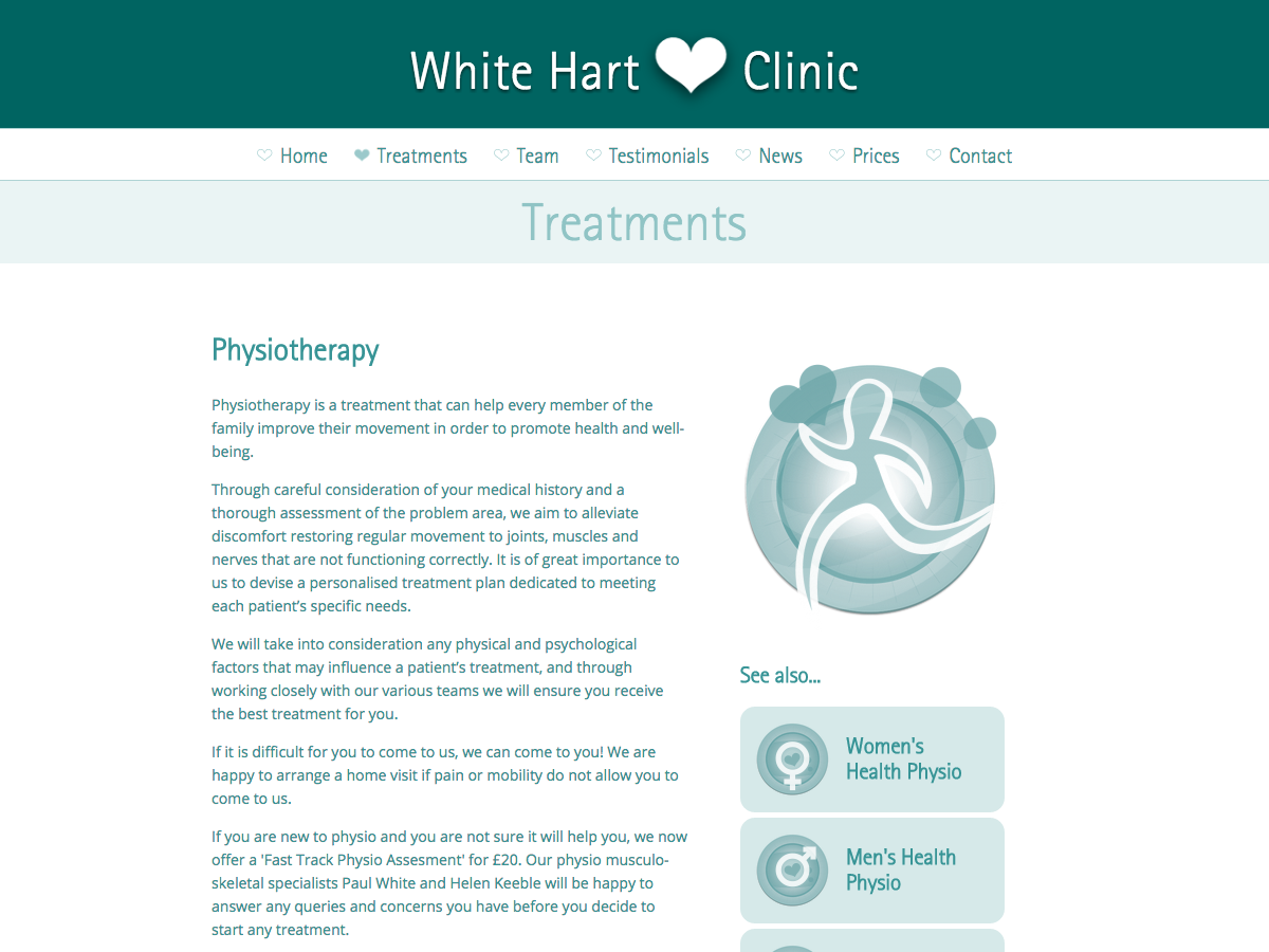 White Hart Clinic - Physiotherapy